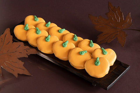 Caramel Stuffed Pumpkins