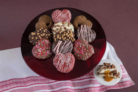 valentine chocolate covered pretzels